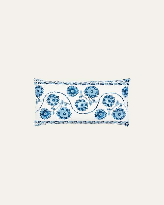 Zinnia Handmade Print Pillow